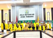 Plt. Sekda Aceh Tamiang Terima Kunjungan Mahasiswa KKN Kebencanaan Universitas Sriwijaya