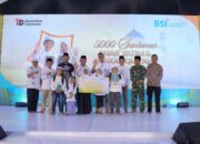 Bupati Aceh Tamiang Hadiri Santunan 5.000 Anak Yatim dan Wakaf Al-Quran Bersama BSI