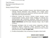 Pendataan Ulang Diperluas, Pemkab Aceh Tamiang Percepat Pendataan Ulang Korban Bencana untuk Bantuan Rumah Rusak Tahap III