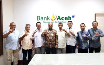 Audiensi dengan Bank Aceh, SMSI Aceh Matangkan Seminar Nasional Isu Strategis