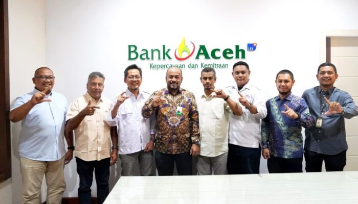 Audiensi dengan Bank Aceh, SMSI Aceh Matangkan Seminar Nasional Isu Strategis