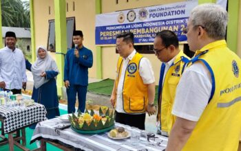 Lion Club International Foundation Bantu Aceh Tamiang, Bidang Pendidikan Membangun Gedung RKB