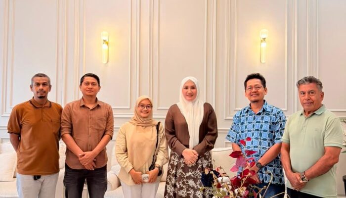 SMSI Aceh Temui Kak Na, Bahas Peran Media Kawal Pemulihan Pascabencana