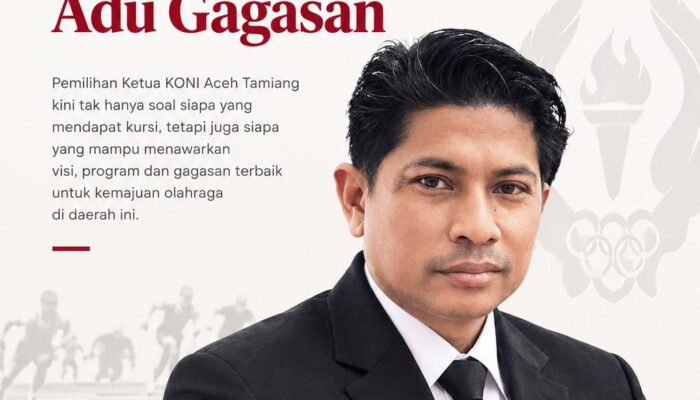 Ini Kata Hendriko, Menuju Kursi Ketua KONI Aceh Tamiang