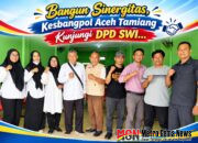 Bangun Sinergitas, Kesbangpol Aceh Tamiang Kunjungi DPD SWI