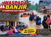 Akibat Hujan Beberapa Hari Terakhir, 1.128 Warga Aceh Tamiang Mengungsi